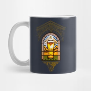 RESCHS Beer Stained Glass Window Mug